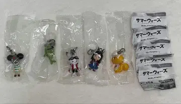 가챠가챠 썸머 워즈 메지루시 액세서리 전 5종 세트