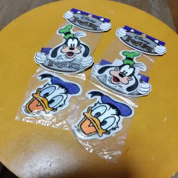 Disney Treasures 자수 패치 2개 세트