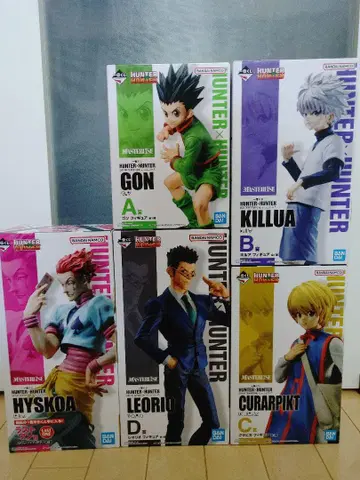 HUNTER x HUNTER 제일복권 헌터헌터 피규어 세트 1