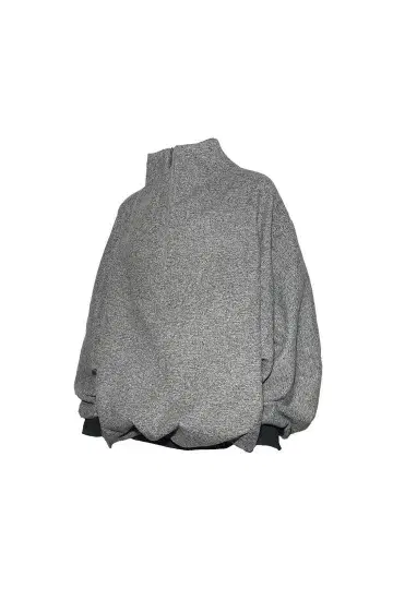 theredthread S over tweed zip jacket