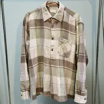 60s-70s 프랑스 할아버지 셔츠 그랑파 셔츠