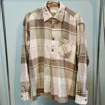 60s-70s 프랑스 할아버지 셔츠 그랑파 셔츠