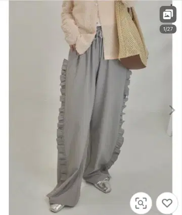 [ jumelle ] 사이드 프릴 루즈 팬츠