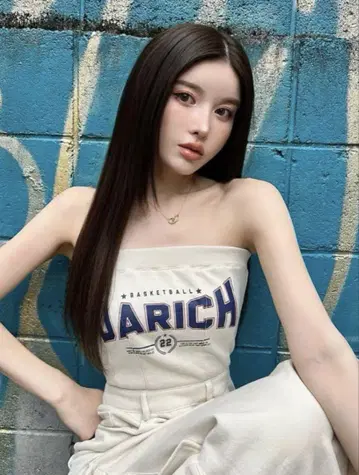 다리치 로고 베어 맨투맨 원피스 (아이보리) 프리 사이즈 S