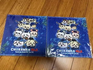 치이카와 x MLB TOKYO SERIES 핸드 타월 2장 세트