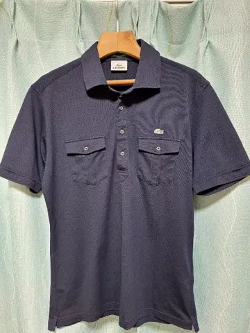 SHIPS 별주 LACOSTE 라코스테 네이비 피케 셔츠 사이즈 5