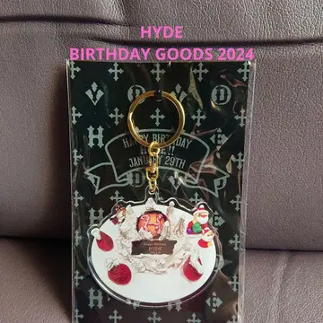 HYDE BIRTHDAY GOODS 2024 케이크 아크릴 키링