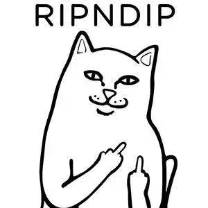 RIPNDIP 티셔츠 3장 세트 ( S 사이즈 )