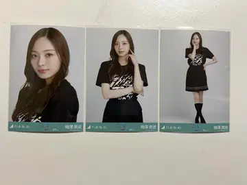 노기자카46 우메자와 미나미 T셔츠 3종 컴프 브로마이드