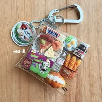 가챠 파우치 피자&치즈&버즈의 요구르트*