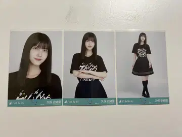 노기자카46 쿠보 시오리 T셔츠 3종 컴프 브로마이드