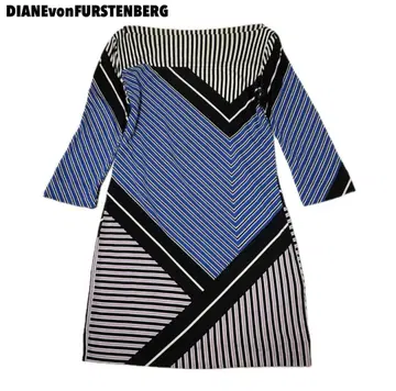 DIANEvonFURSTENBERG 보트넥 실크 원피스 2