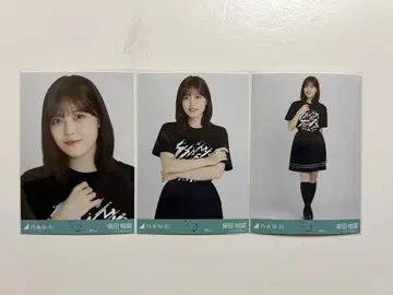 노기자카46 시바타 유나 T셔츠 3종 컴프 브로마이드