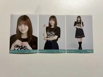 노기자카46 타무라 마유 T셔츠 3종 컴프 브로마이드