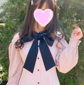 ROJITA 리본 묶는 어깨 트임 원피스 프리 사이즈