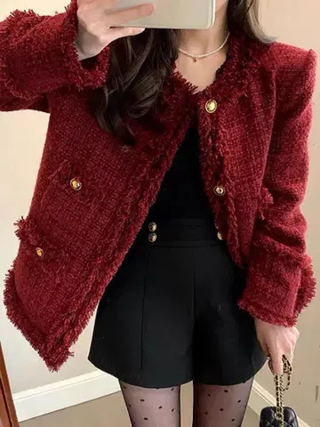 여성용 프릴 데일리 상의 여름/가을 오샤레 데이트 모임에 최적