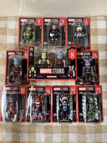 MARVEL 베어브릭 happy 복권 H상 베어브릭상 묶음 판매