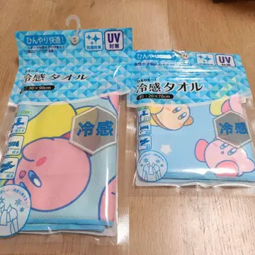 [ 미사용 새상품 ] 커비 냉감 타월 2세트