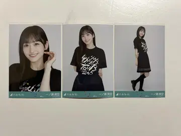 노기자카46 이치노세 미쿠 T셔츠 3종 컴프 브로마이드