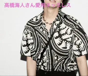 ETRO 일본 완판템 타카하시 카이토 착용 페이즐리 목걸이