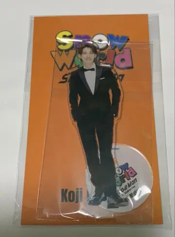 SnowMan 무카이 코지 SnowWorld 아크릴 스탠드
