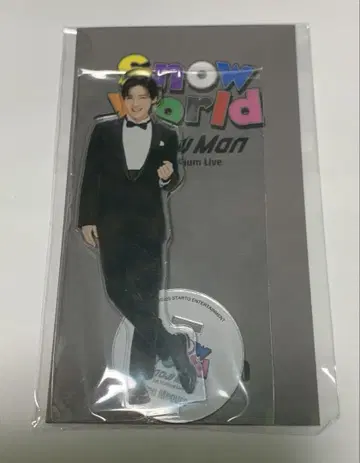 SnowMan 메구로 렌 SnowWorld 아크릴 스탠드