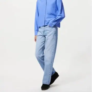 유니클로 스트레이트 청바지 JW ANDERSON