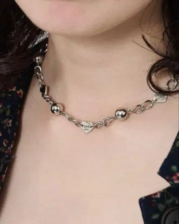 tina:jojun / Heart station necklace