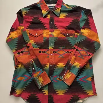 Wrangler 네이티브 무늬 셔츠