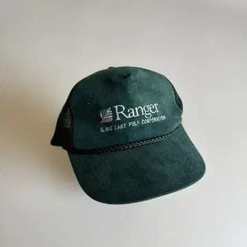 (구제 의류) 90s 코듀로이 트래커 캡 모자 아메카지