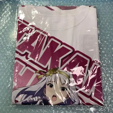 아이돌 마스터 밀리언 라이브! 시죠 타카네 풀 그래픽 T셔츠 M