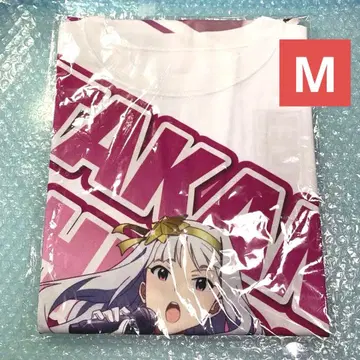 아이돌 마스터 밀리언 라이브! 시죠 타카네 풀 그래픽 T셔츠 M