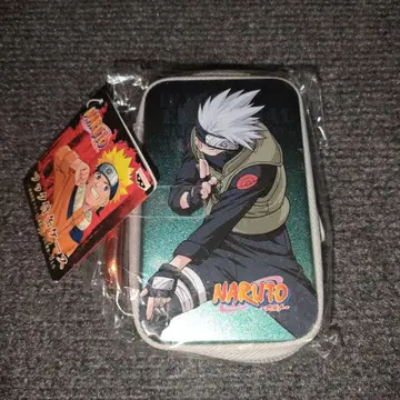 NARUTO 하타케 카카시 후크 부착 캔 케이스 택 포함 레어