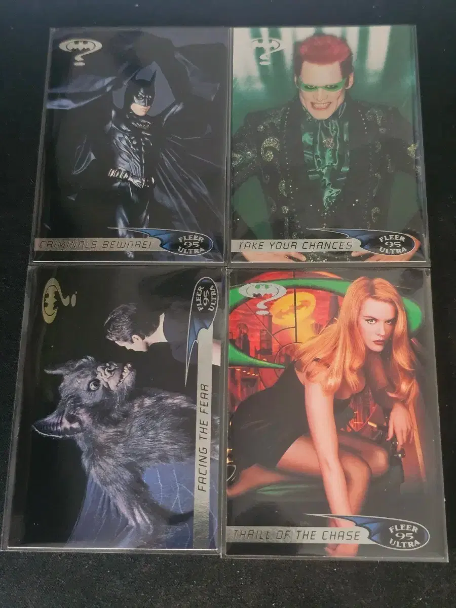 플리어95울트라 1995배트맨포에버 영화 무비카드 4장세트-345- | 브랜드 중고거래 플랫폼, 번개장터