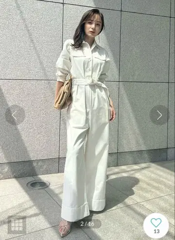 anuans 점프 수트 ecru