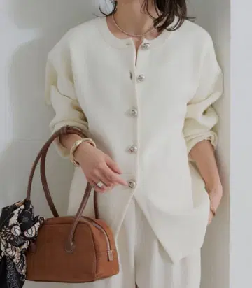 Omekashi 맨투맨 라이크 버튼 가디건