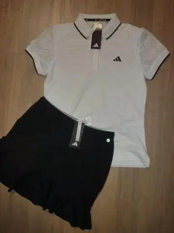 [ 새상품 L ] adidas 아디다스 골프 반팔 셔츠