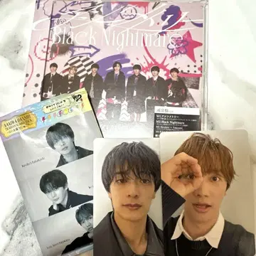 나니와단시 비대칭 Black Nightmare CD 혜택 트레카세트