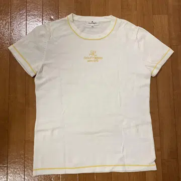 쿠레쥬 반팔 T셔츠 38 화이트