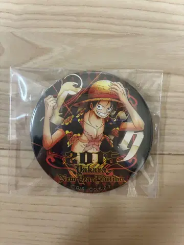 ONEPIECE  New year Edition 2015 캔뱃지