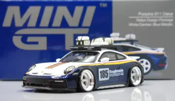 MINIGT 1/64 개조 깊은 림 포르쉐 911 다카르 랠리