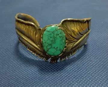 SAAD 사드 뱅글 터콰이즈 페더 SILVER 실버 925