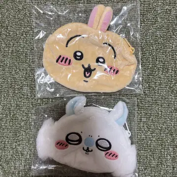 치이카와 (먼작귀) 얼굴 파우치 토끼 모몽가