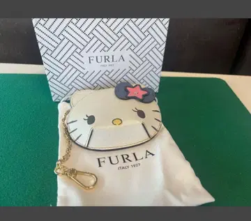레어 훌라 FURLA 헬로키티 코인 케이스 지갑