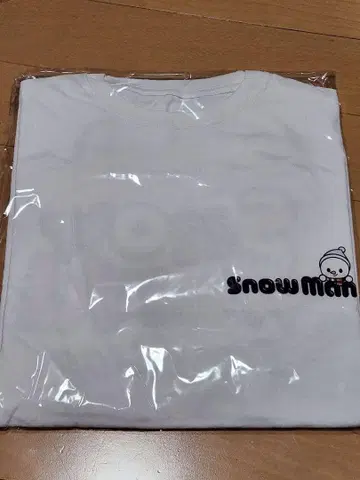 Snow Man 셔츠 로고T셔츠 미개봉 새상품
