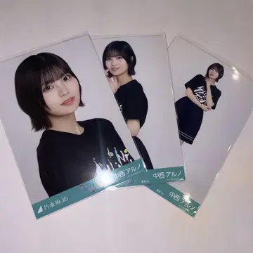 노기자카 생사진 나카니시 아루노 라이브t셔츠 도쿄 컴프