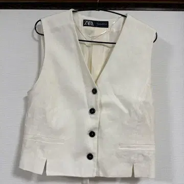 ZARA 테일러드 린넨 베스트