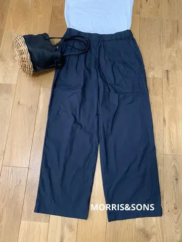 MORRIS&SONS 모리스앤선즈 와이드 턱 이지 팬츠