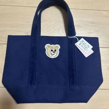 페이러 와펜 토트백 미사용 새상품 올드 테디 네이비 소
