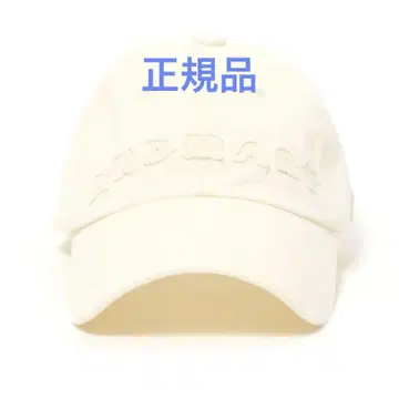 andmary 메리 로고 캡 아이보리 캡